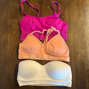 Auden & Calvin Klein Bra Lot of 3 XS